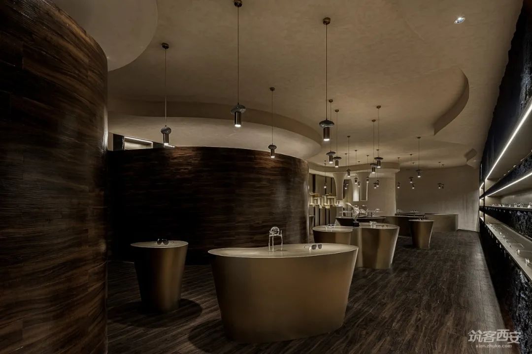 良尔·镜 · 弧线魅力下的高端定制眼镜店丨中国西安丨文焯空间设计事务所-42