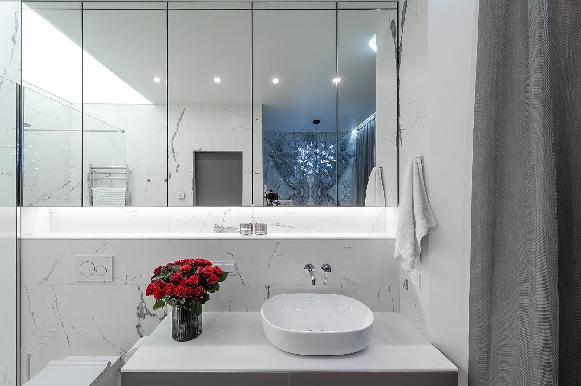 Photography of a two-storey apartment design-19