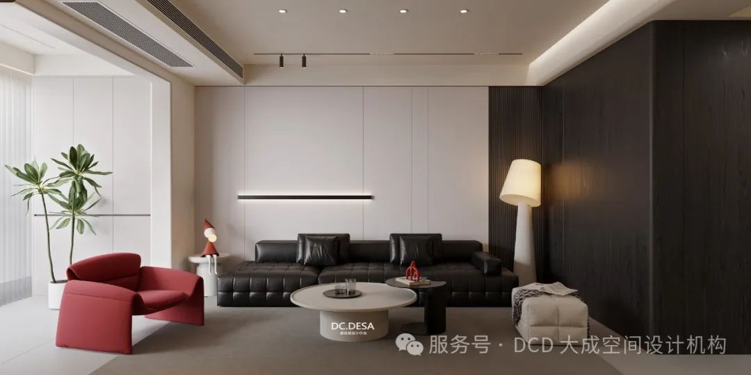 宜化新天地 93m²意式极简设计丨大成空间装饰旗舰店-17