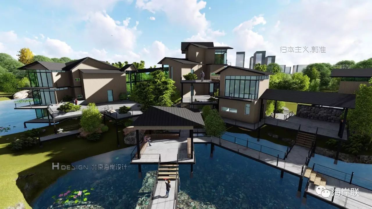 美到骨子里的特色小镇设计，归园田居-24