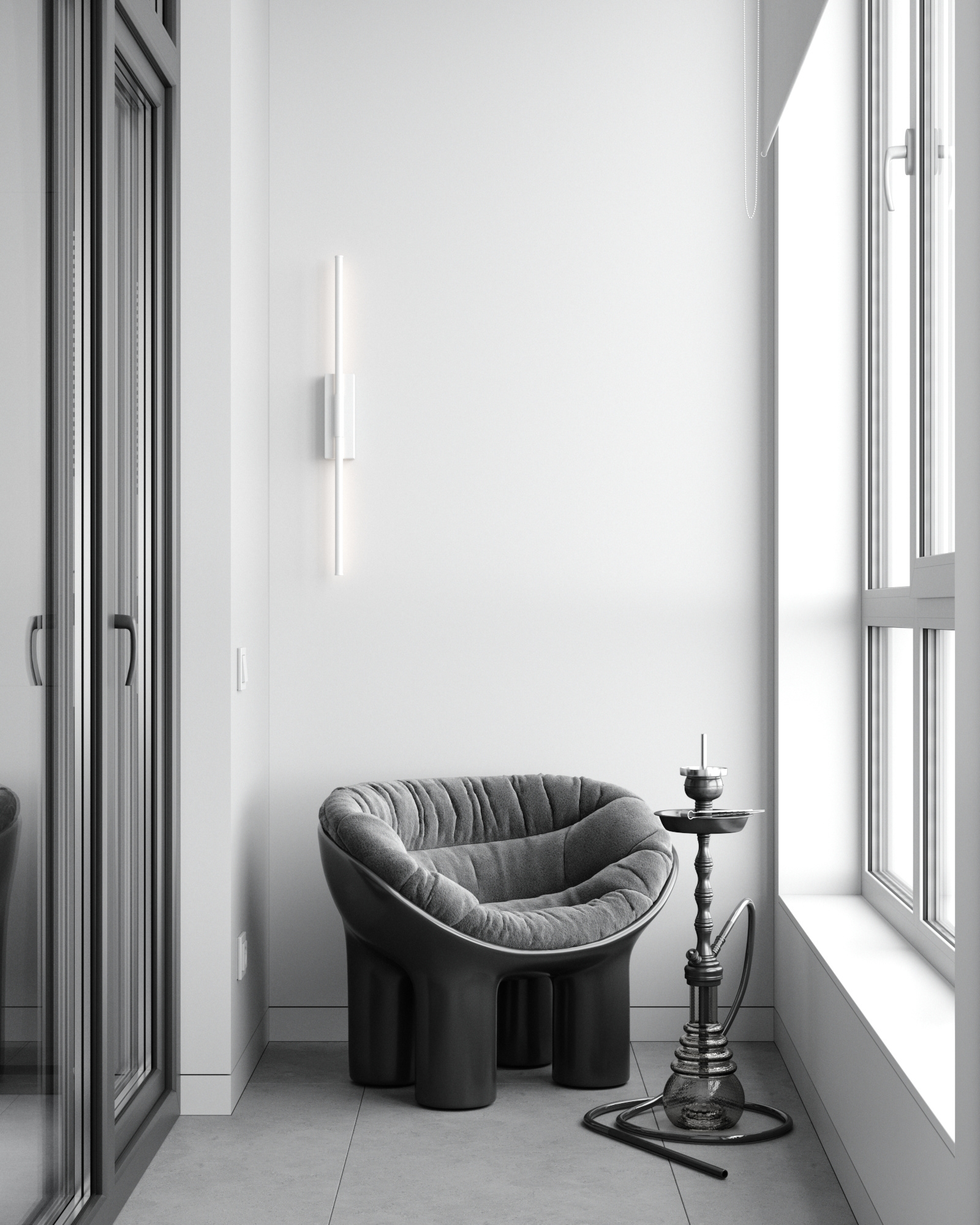 Black and White 室内设计丨z.point-15