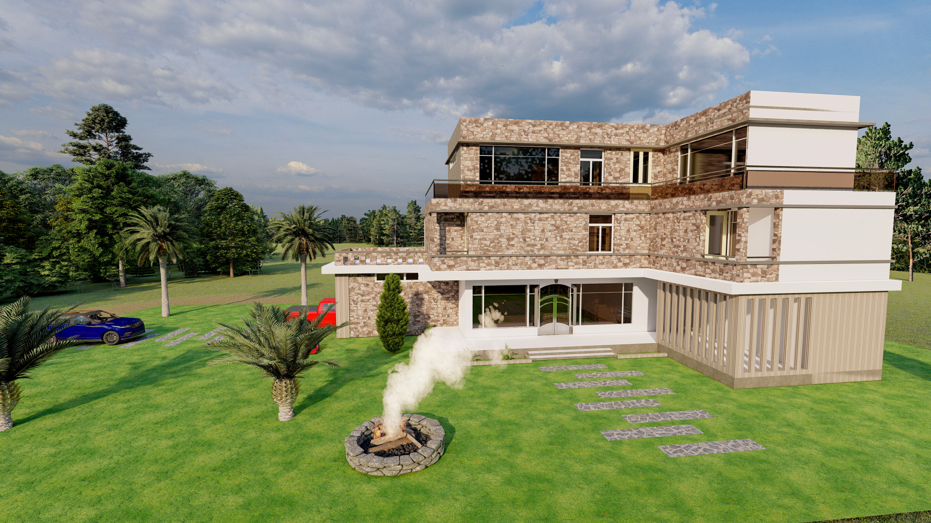 Revit Design Villa-0