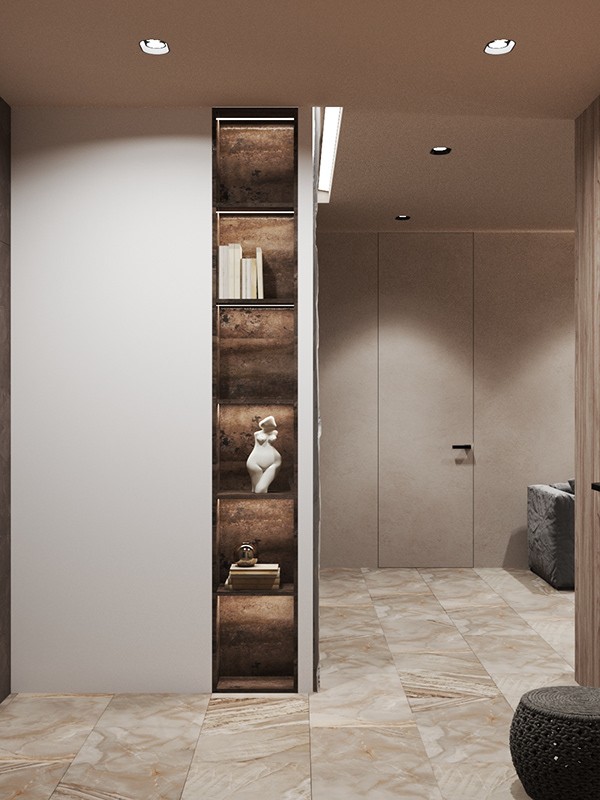 110m2空间设计--自然元素，温馨又高级！-9