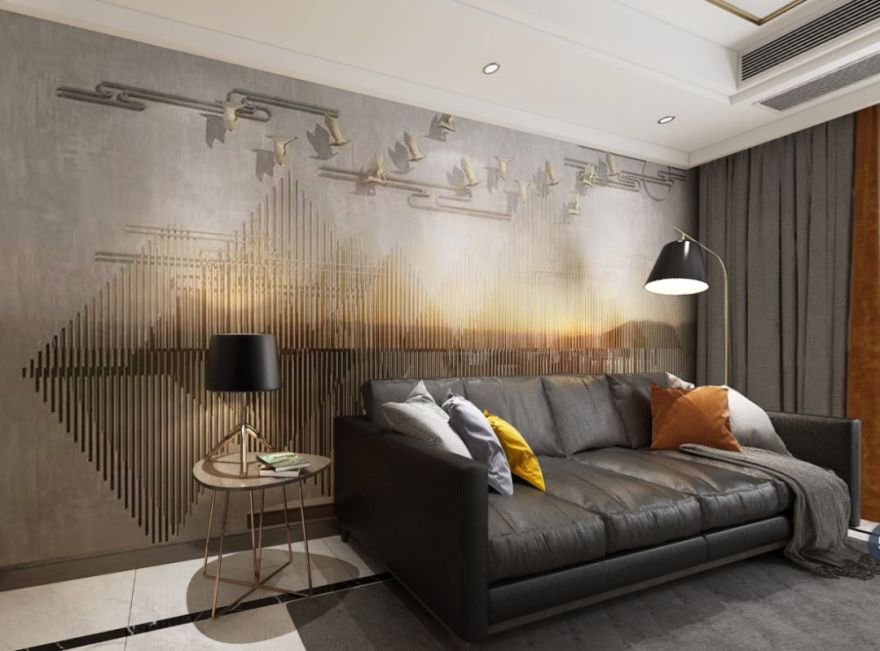 现代轻奢锦馨苑,单身业主的个性家居-18