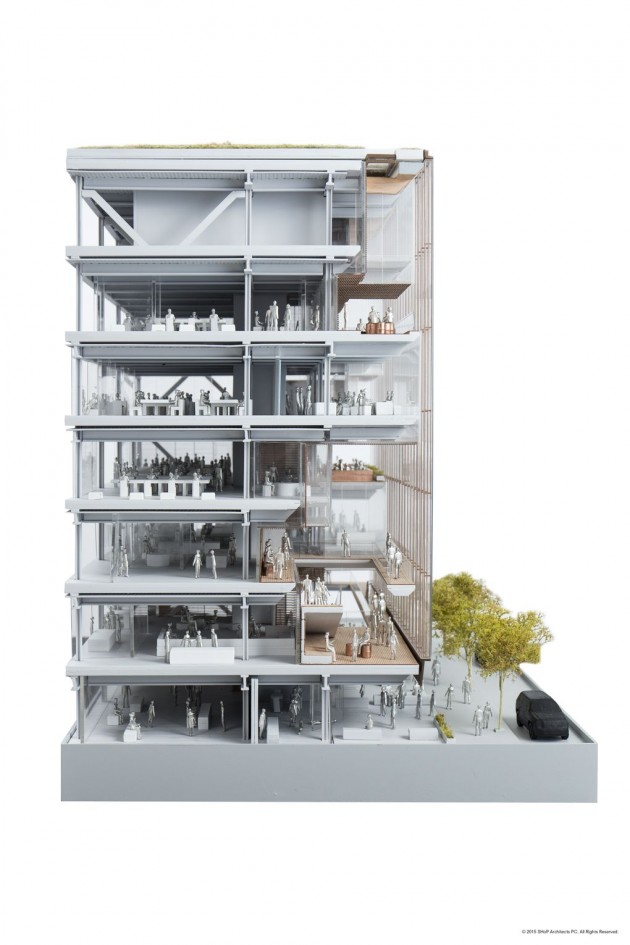 Uber旧金山新总部丨美国丨SHoP Architects,Studio O+A-19
