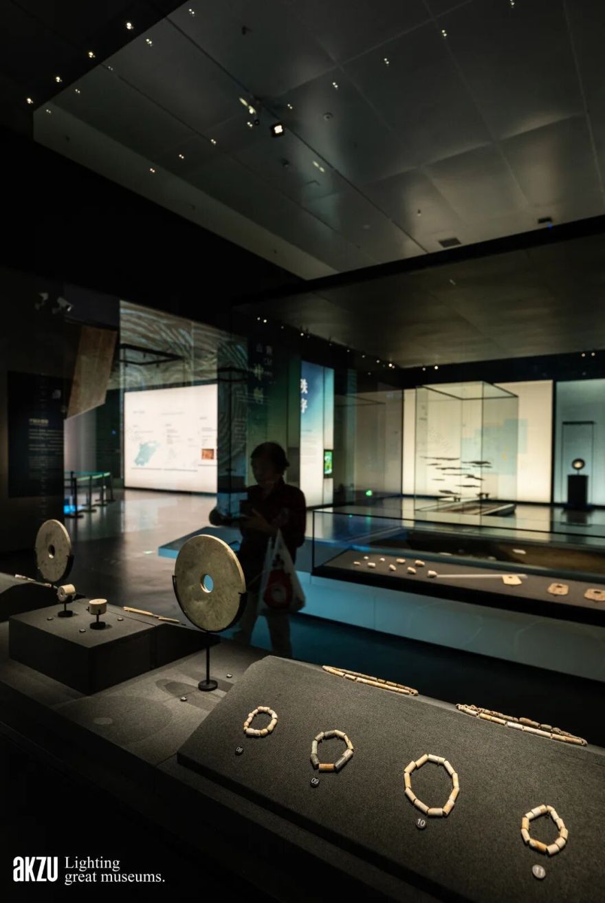 玉架山考古博物馆基本陈列|埃克苏博物馆照明项目-63