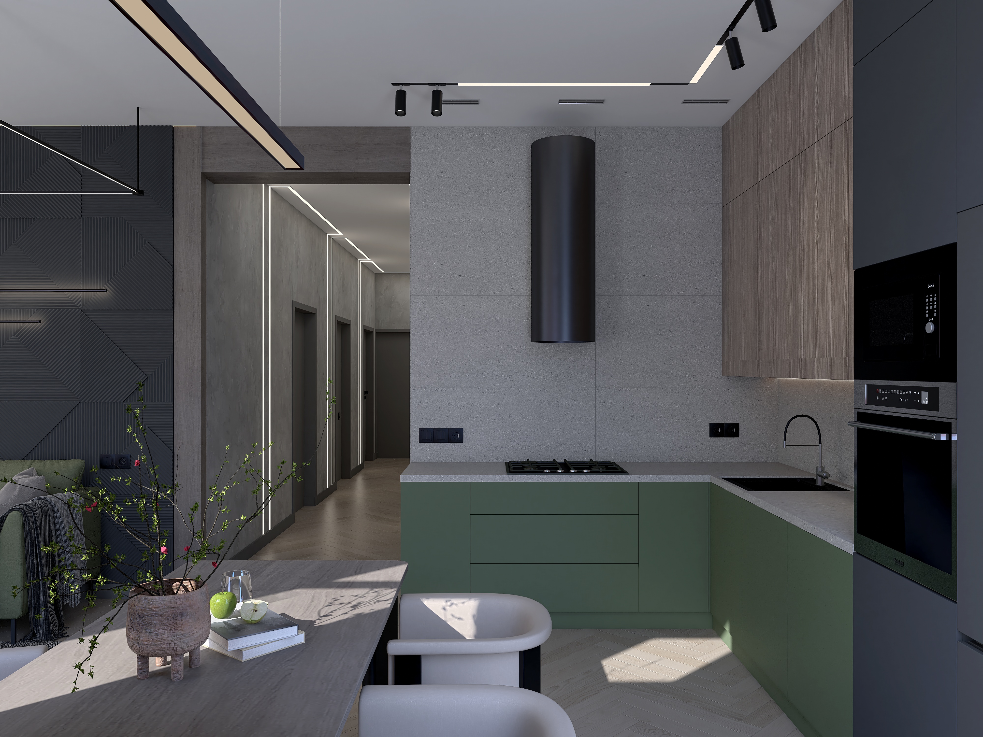 дизайн проект аксай дом 140 кв.-7