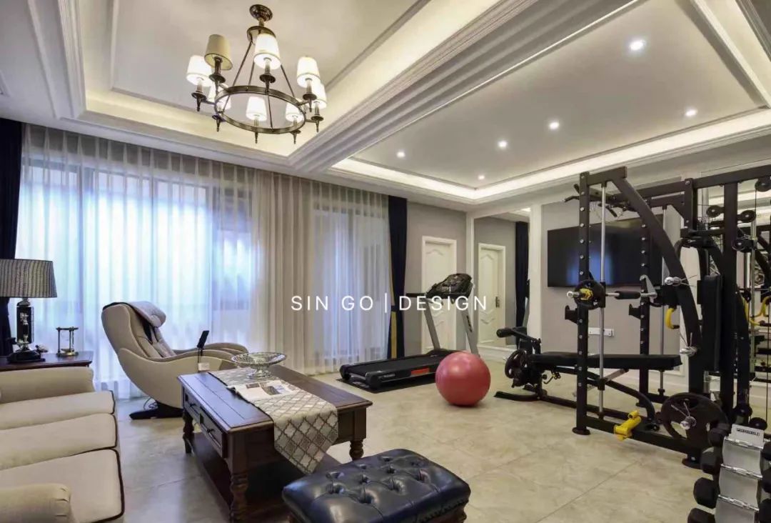 湖畔御园美式联排别墅设计丨星杰-15