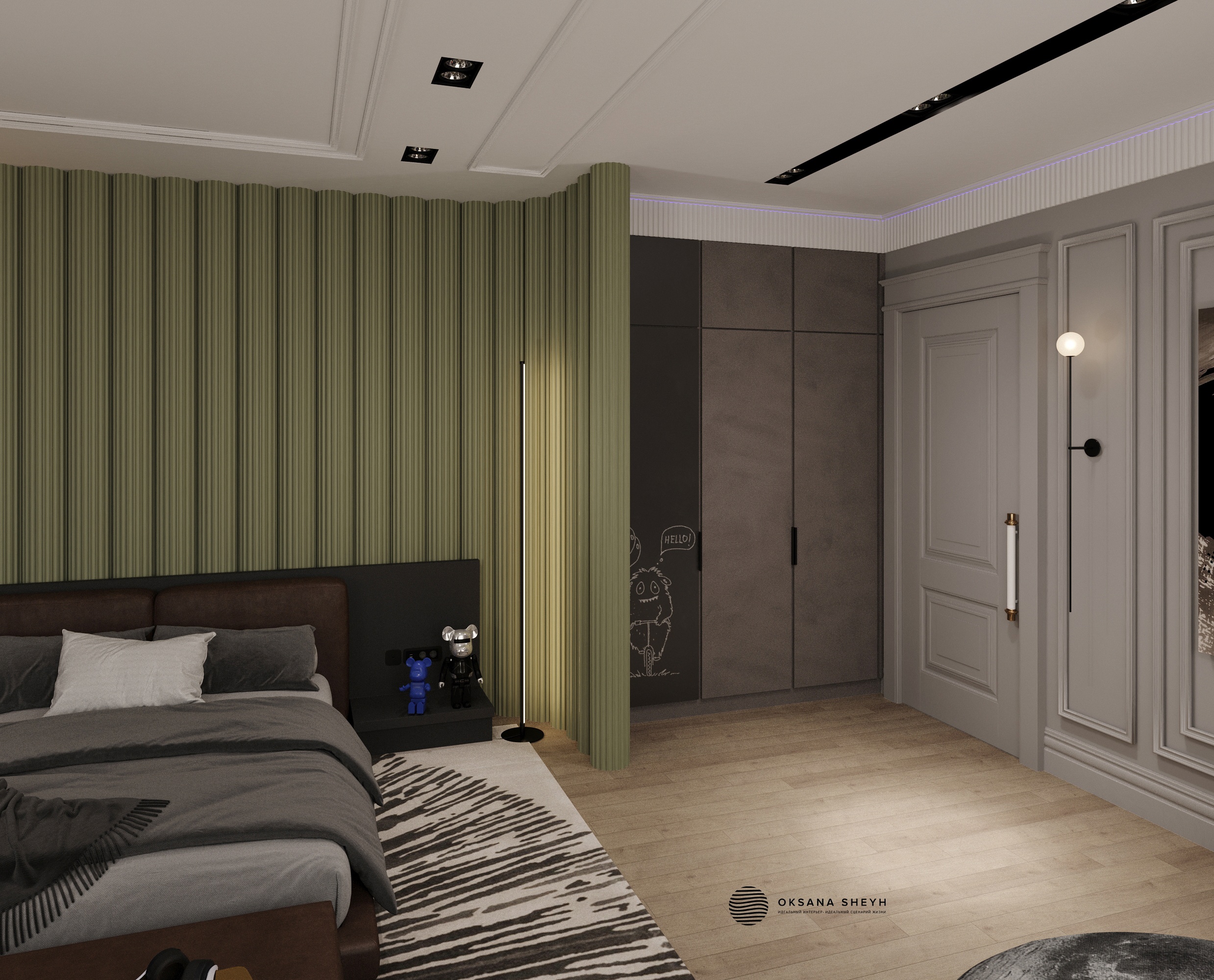 Futuristic child's room-8