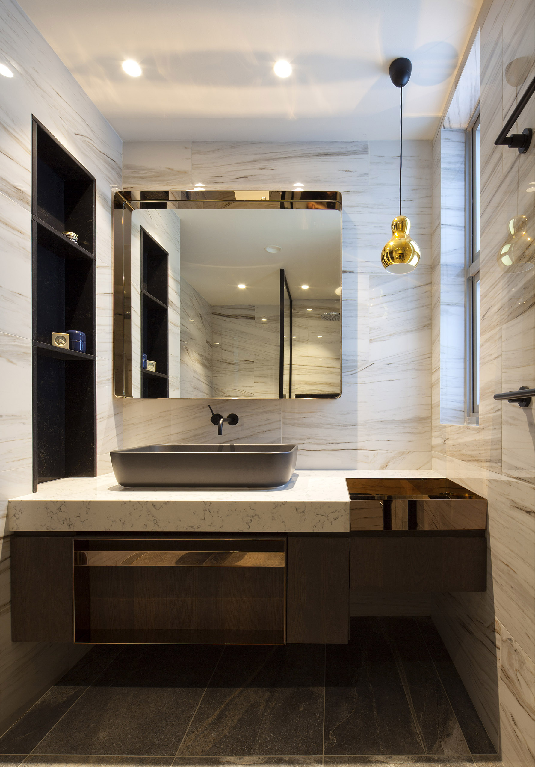 Ombré Patchwork Apartment-19