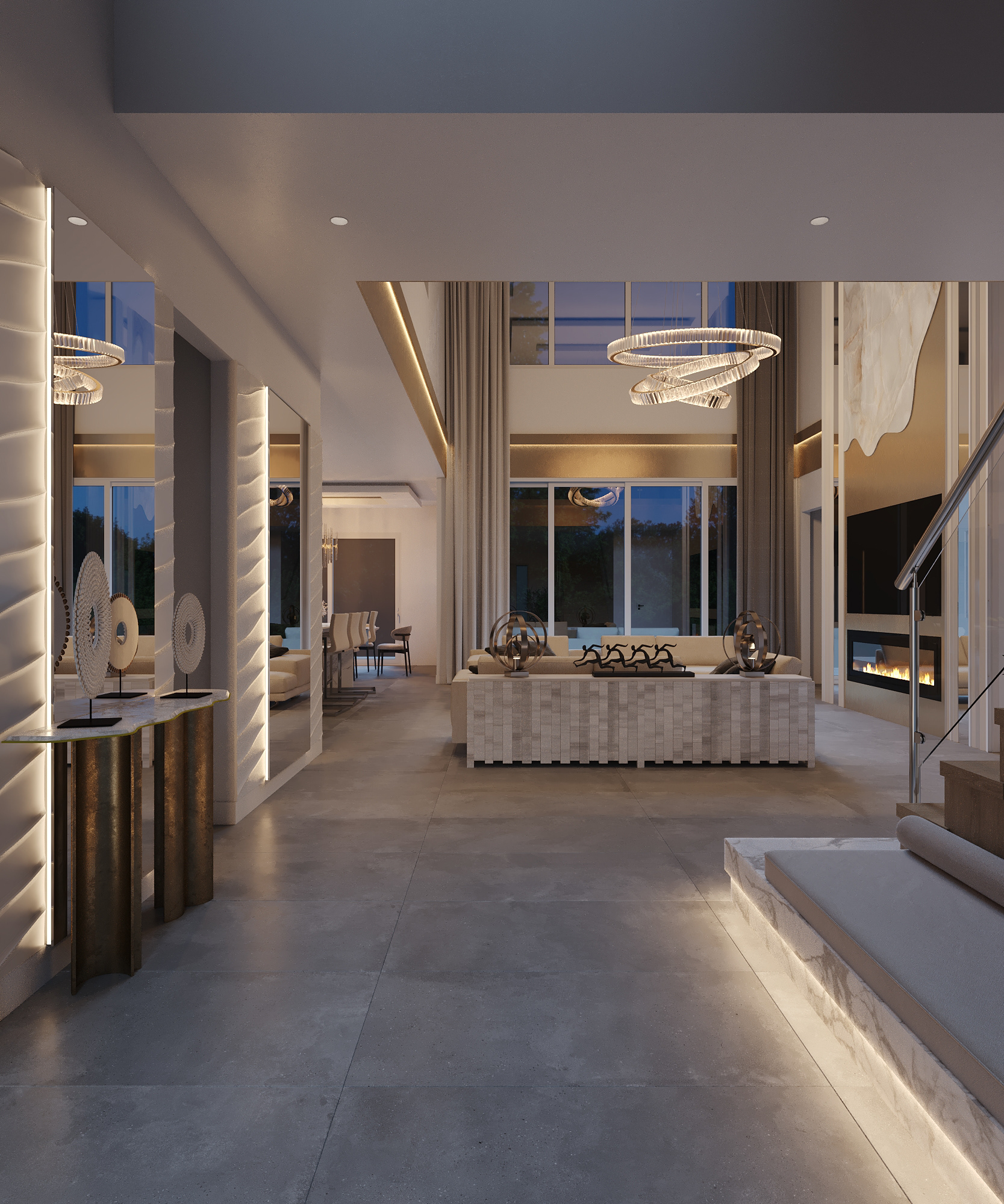 迈阿密两层住宅设计丨美国迈阿密丨Olya Markova-9