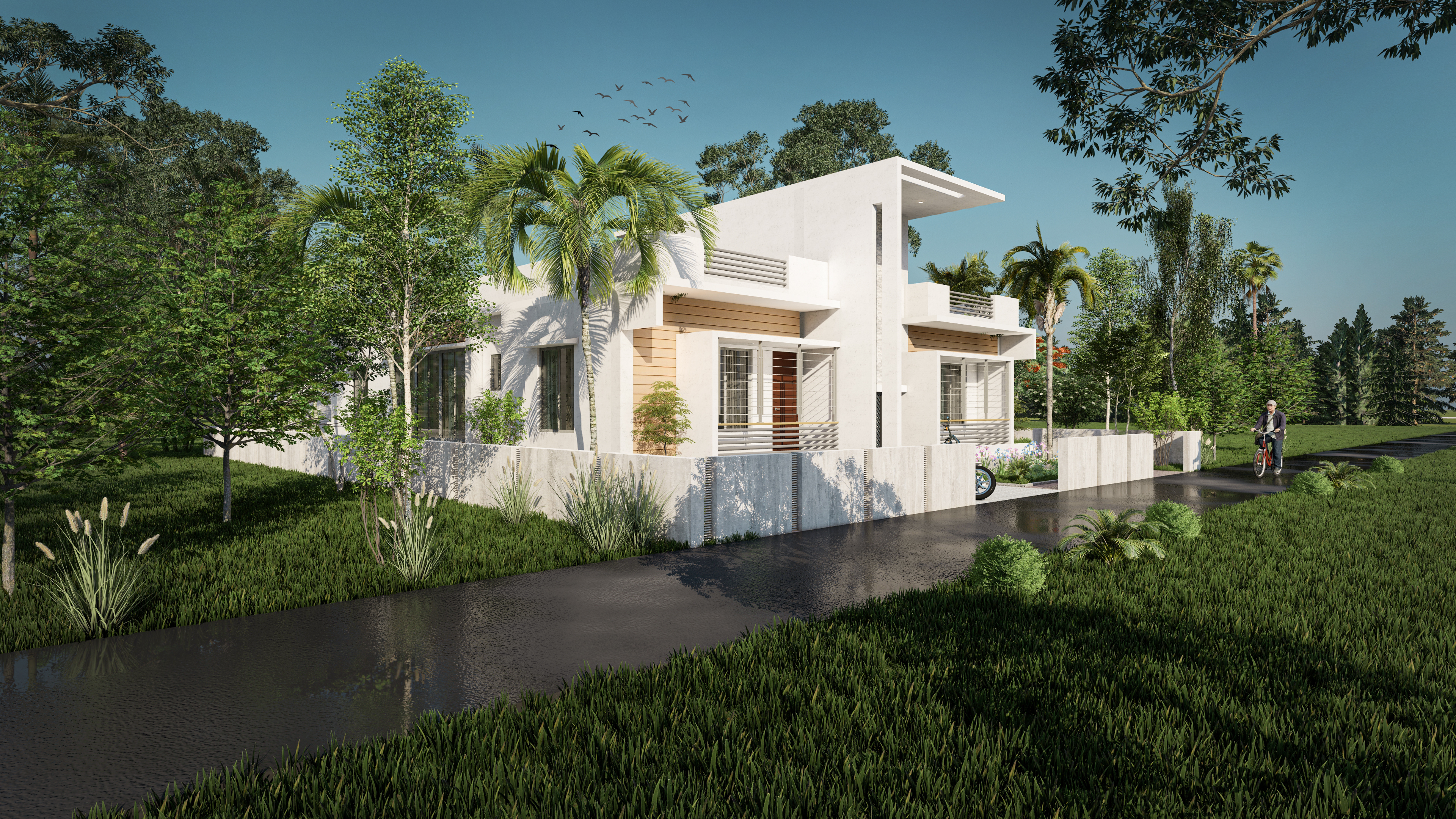 Village House at Joregachha,Bogura 自建别墅-3