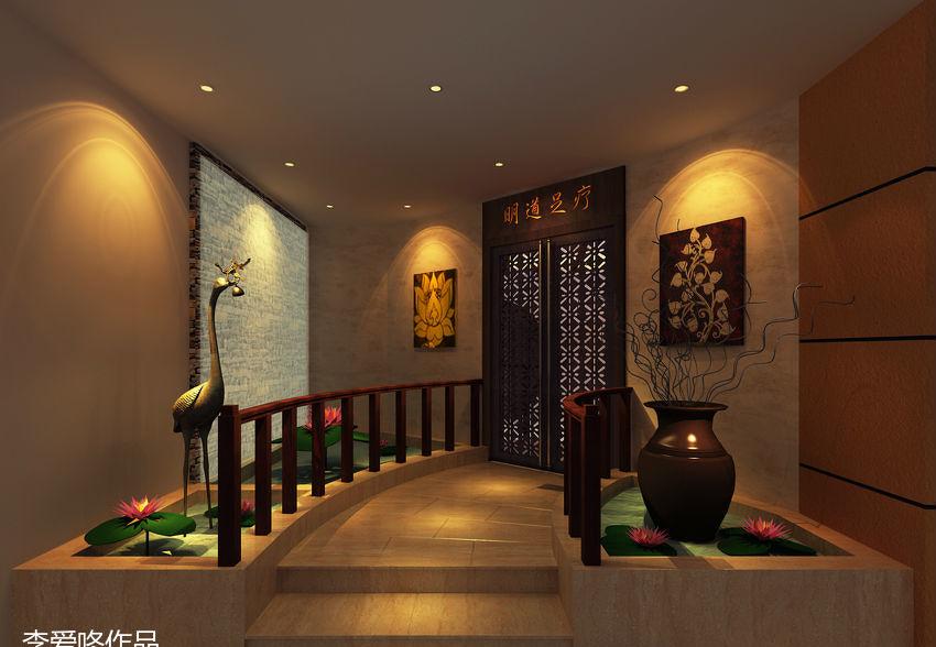 
暖意融融的足疗设计 -3