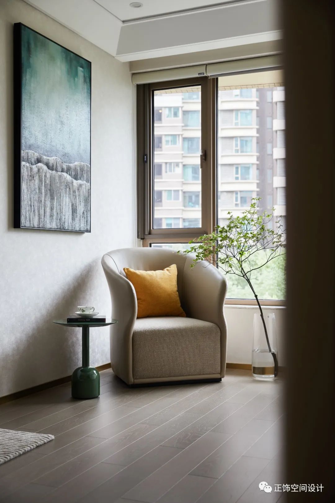 静安慧芝湖 · 现代内蒙风诗意家居空间丨中国上海丨正饰空间设计-33