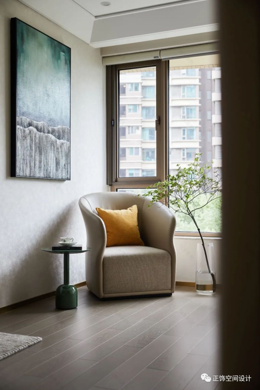 静安慧芝湖 · 现代内蒙风诗意家居空间丨中国上海丨正饰空间设计-33