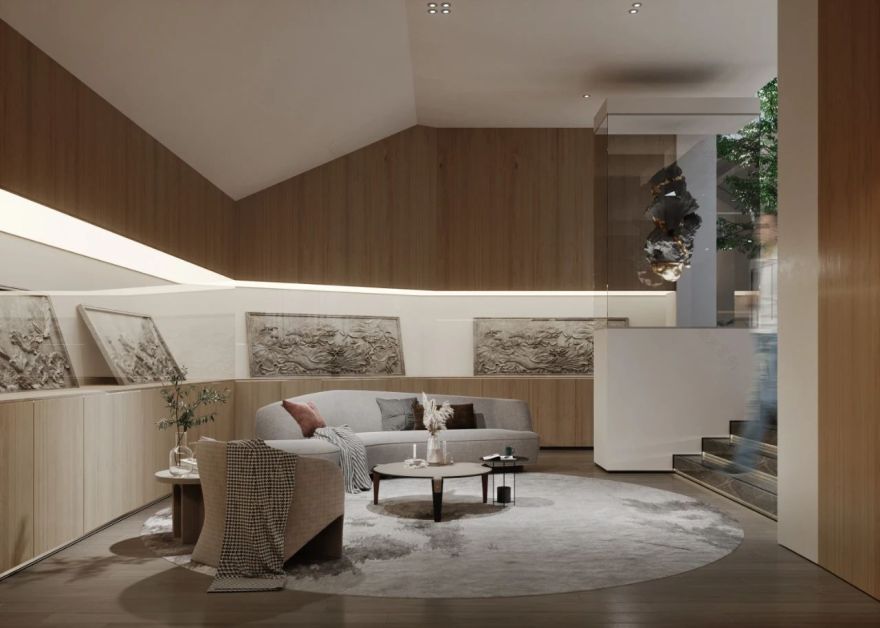 现代极简特色办公环境设计-9