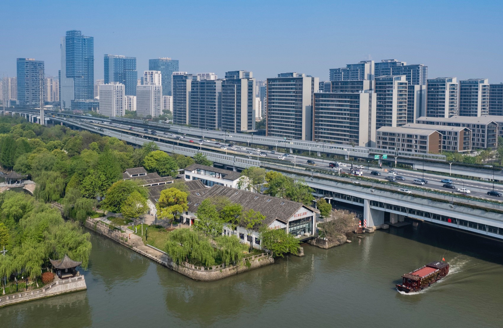 杭州大运河南段水岸提升丨中国杭州丨刘宇扬建筑事务所-11