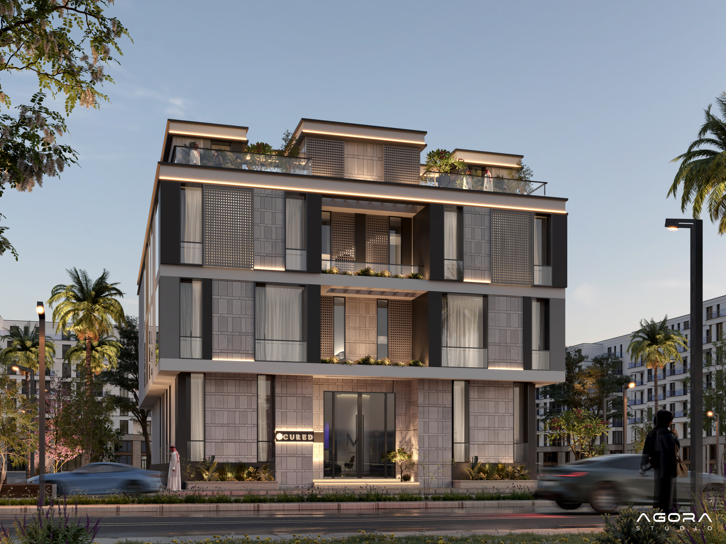 标志性建筑丨TOQA SALAMA,AGORA design studio-11