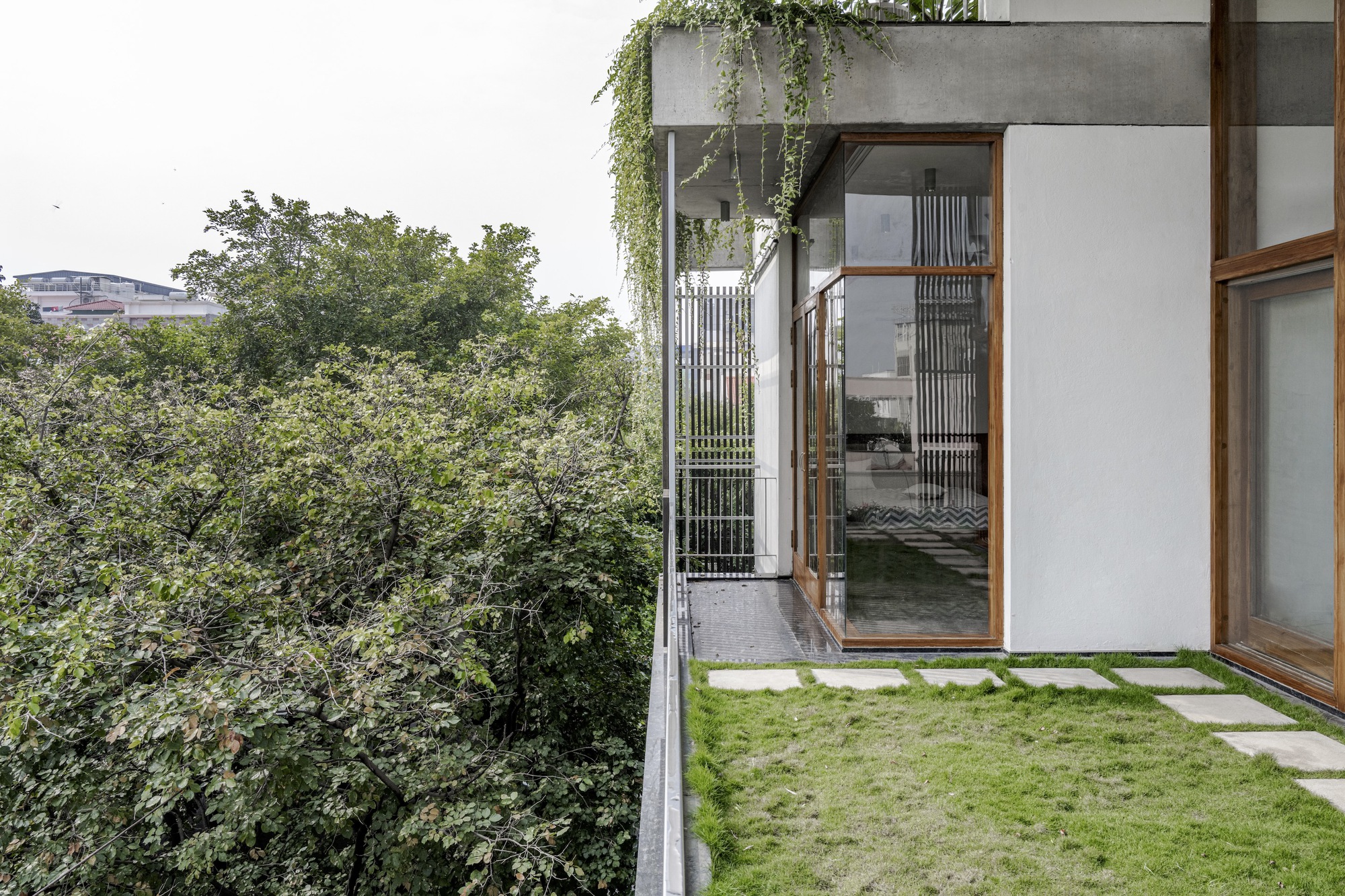 公园旁的房屋丨印度班加罗尔丨STUDIO MOTLEY-20