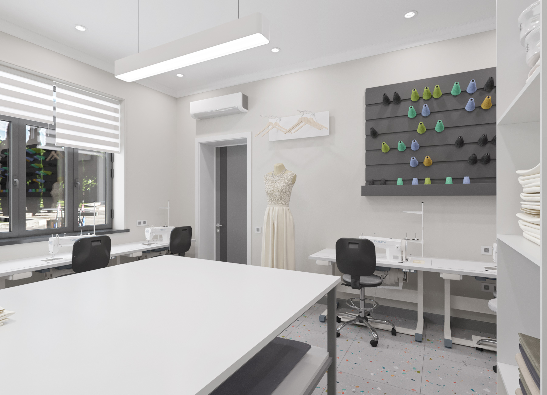 Clothing store and tailoring shop.-26