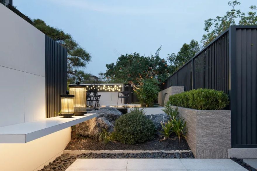 上海融创壹号院现代庭院景观设计丨中国上海丨纵合景观-27