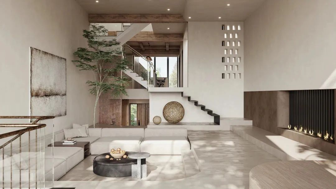 奈良鹿影 · 融入自然的私宅设计丨尺本设计-77