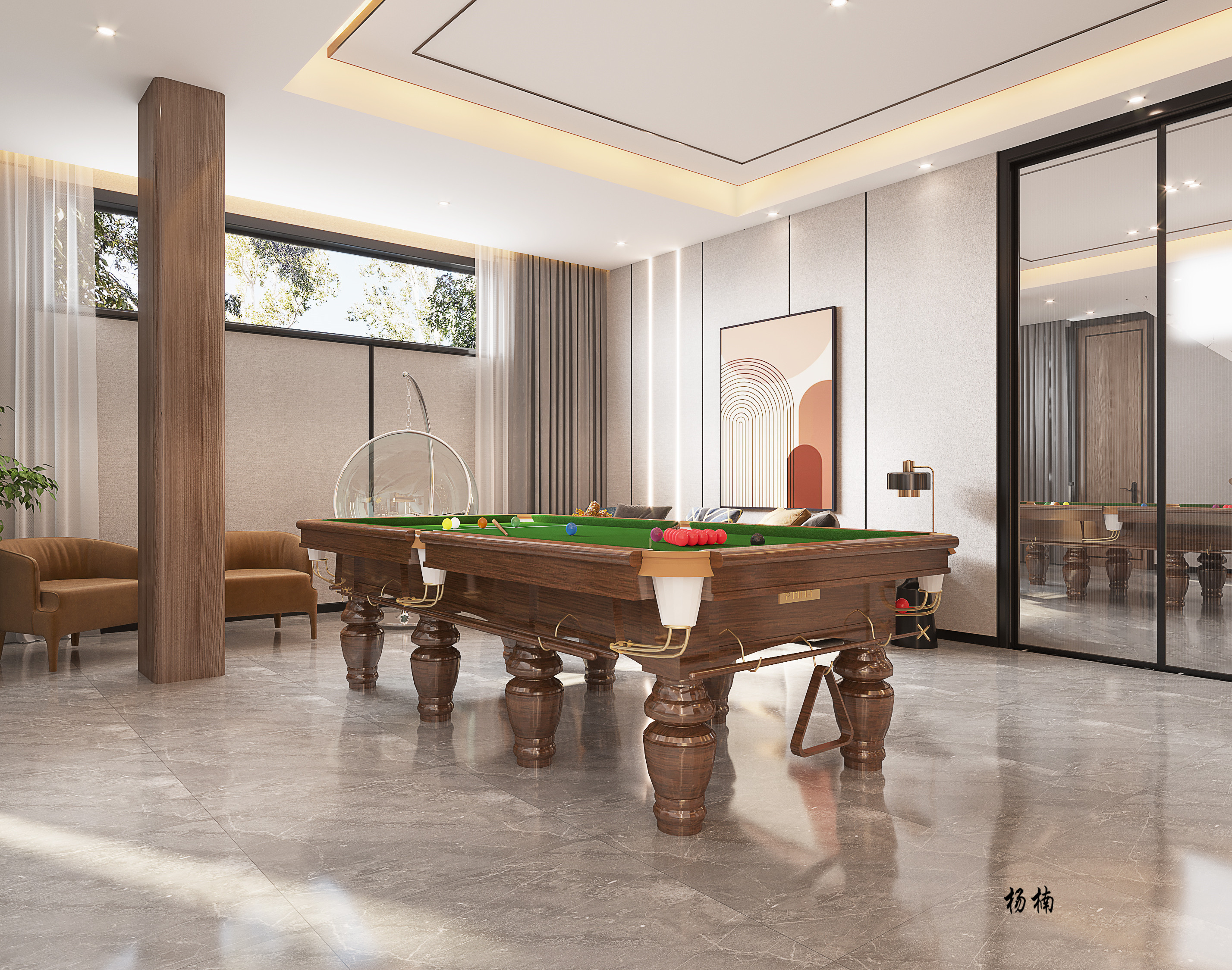 现代轻奢室内设计-7