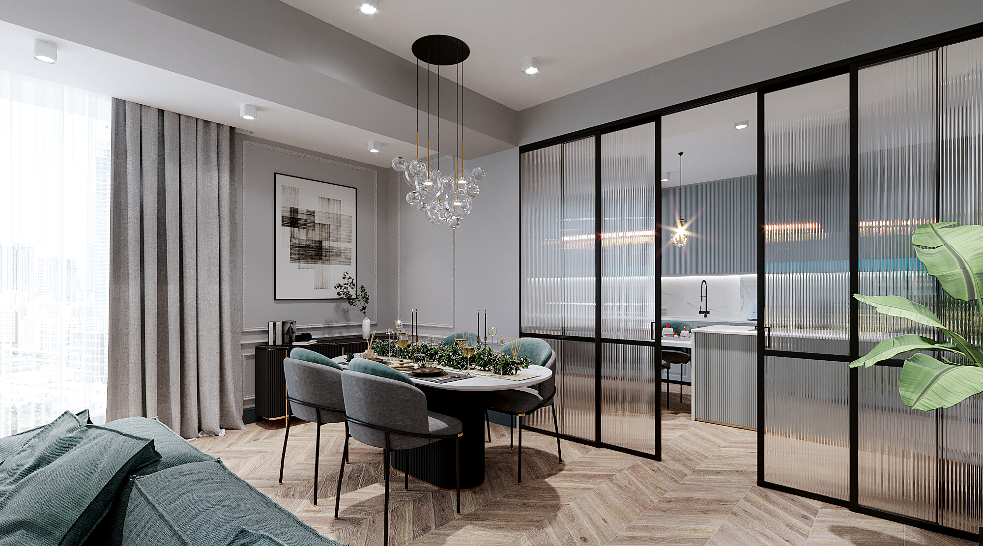 Apartment in Bagebi-4