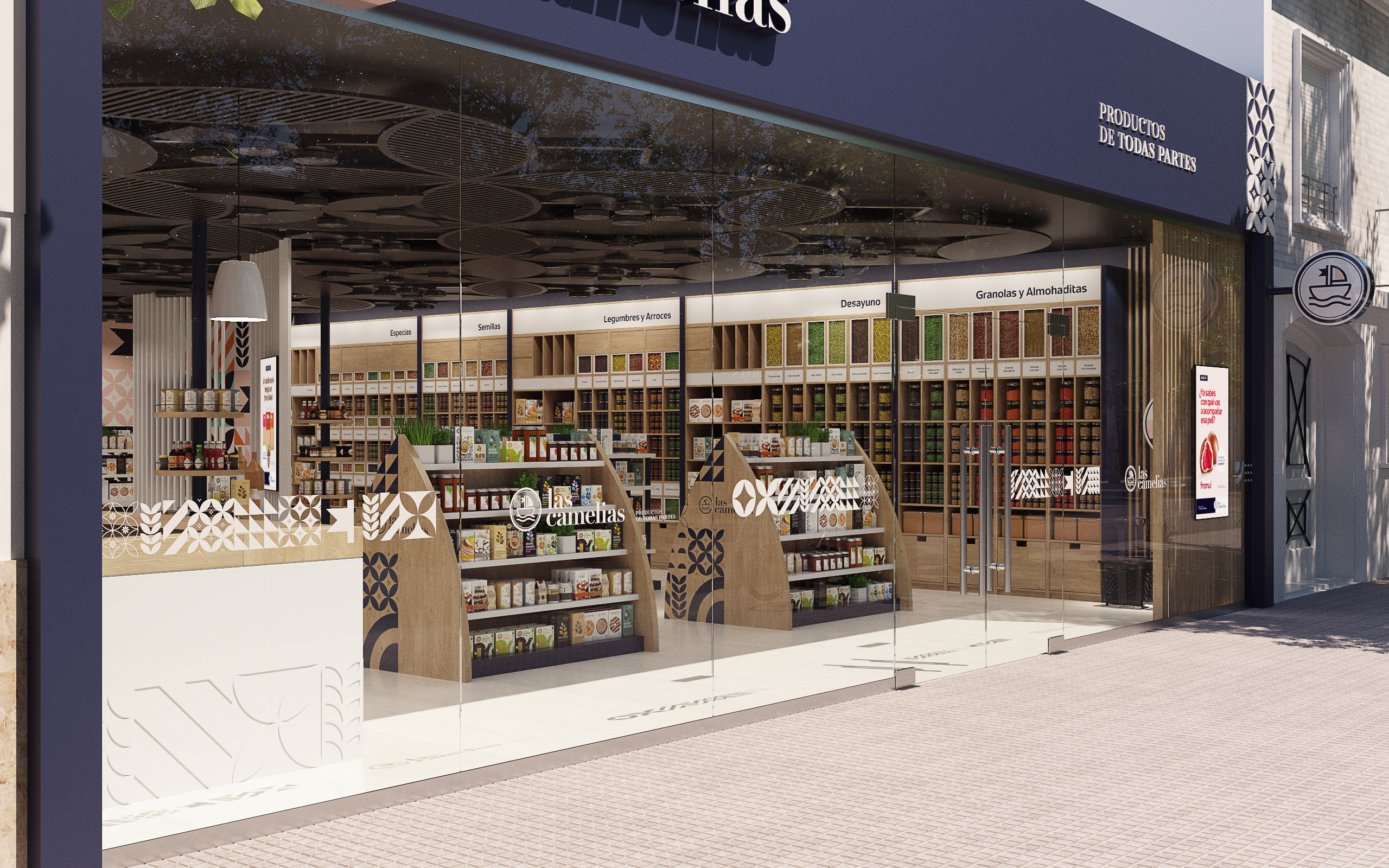 Las Camelias 食品店室内设计丨QMS Arquitectura-8