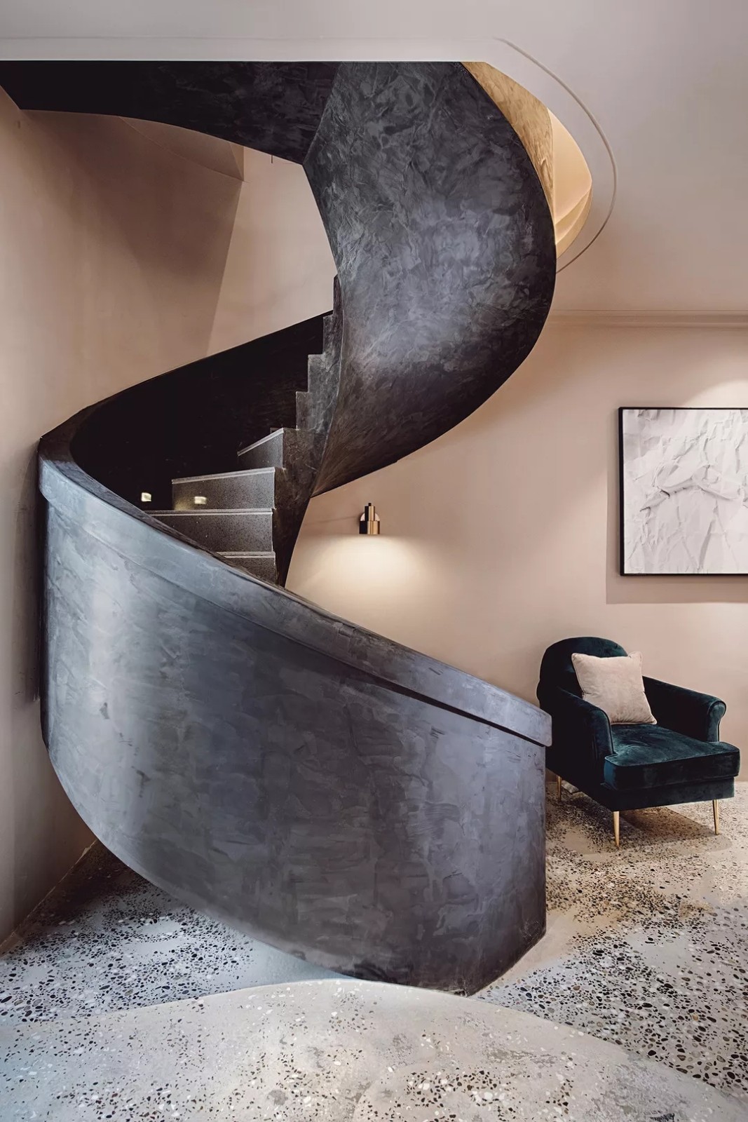 摩洛哥风情的极致旋转楼梯设计-6