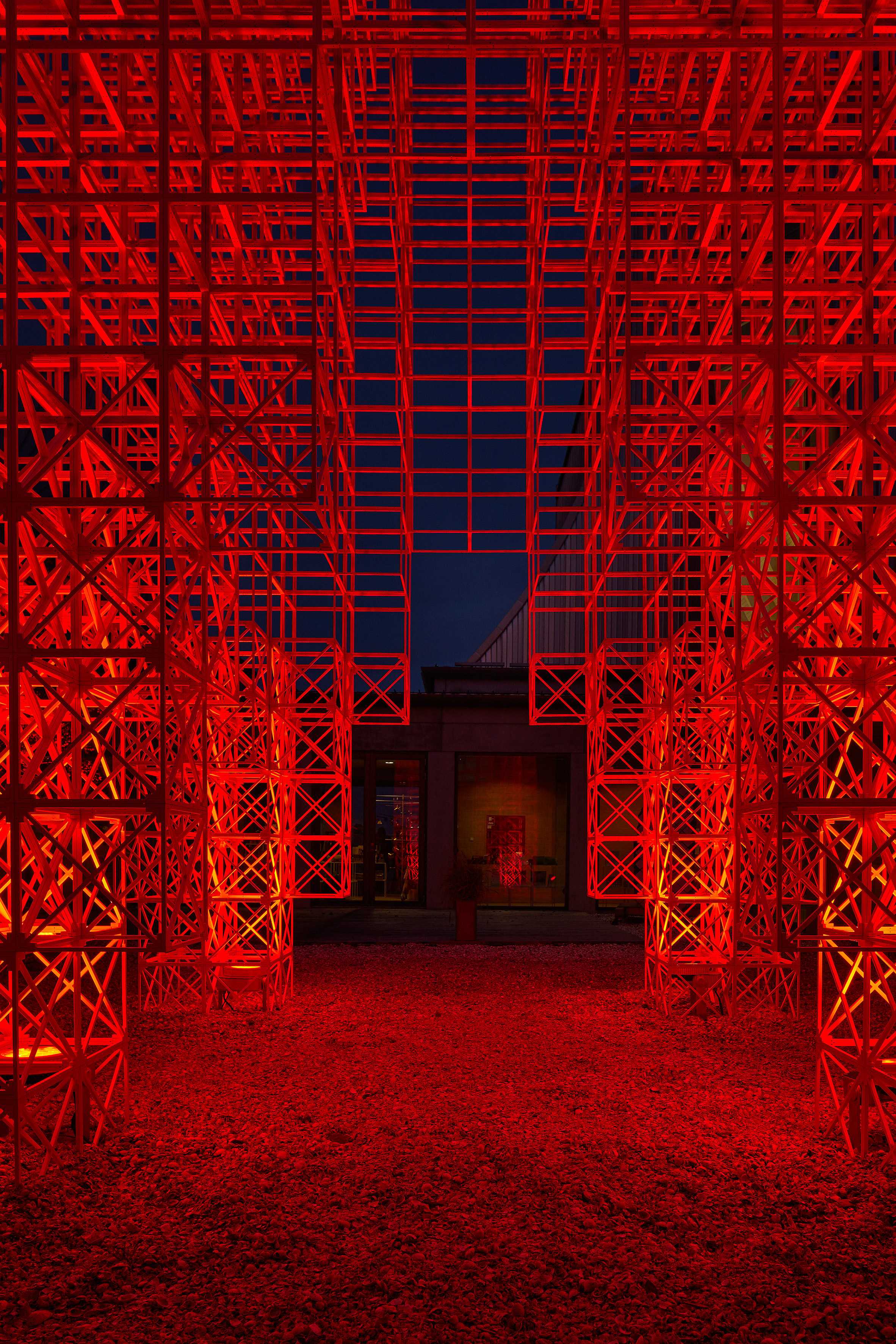 Utzon Center 丹麦天空下的另类圣诞树-8