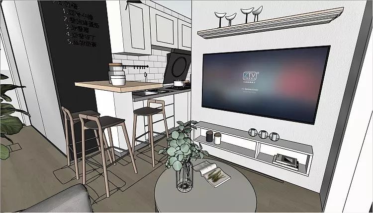 33㎡北欧猫宅,小空间大温馨-142