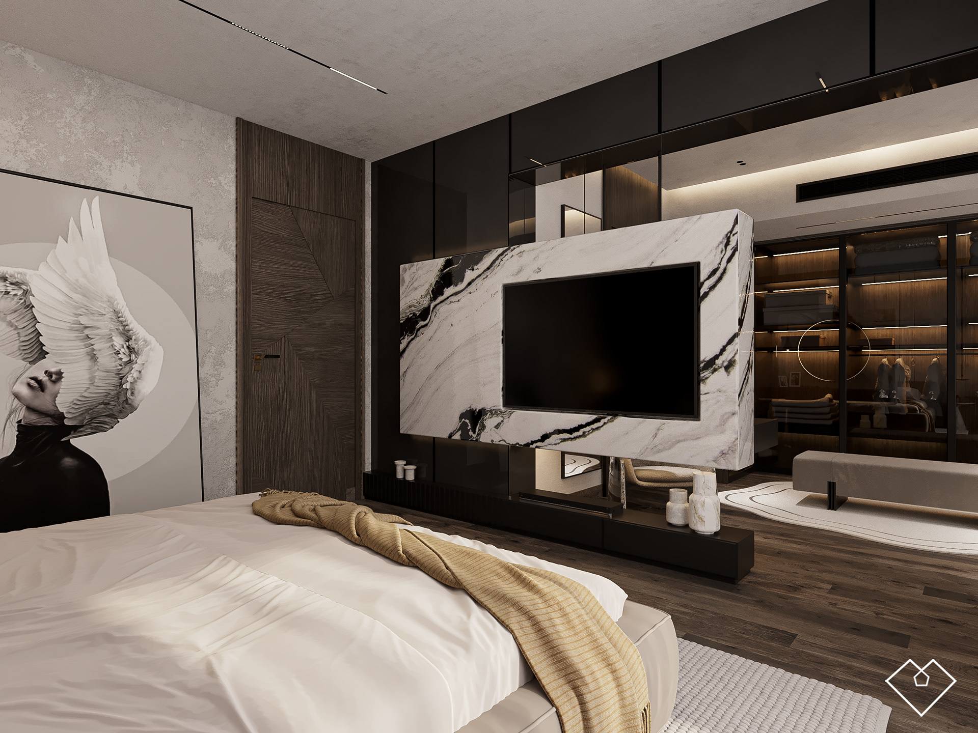 棕榈山主卧室丨Crystal ADC-6