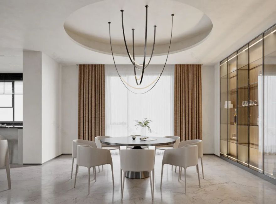 1600㎡意式简约独栋别墅,把生活过成“纪录片”,格调与奢华全都要-24