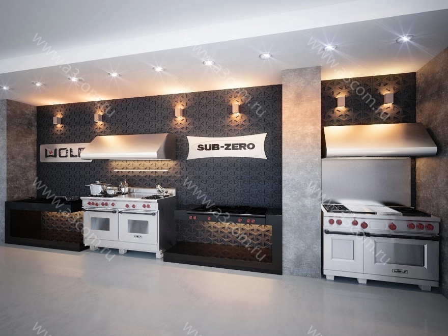 SUB ZERO技术展厅及厨房家具展厅设计丨Атриком-2