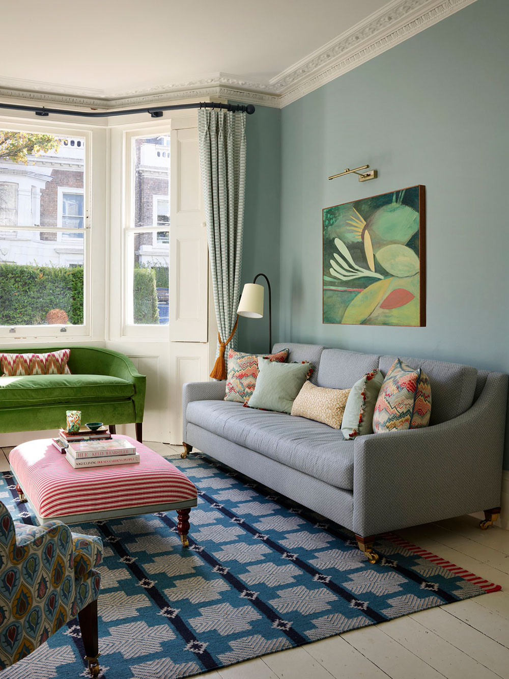 伦敦清新田园家庭住宅设计-4