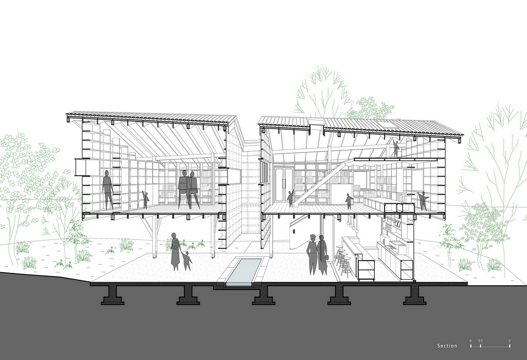  尌林建筑设计事务所丨拾云山房，浙江 丨中国浙江-38