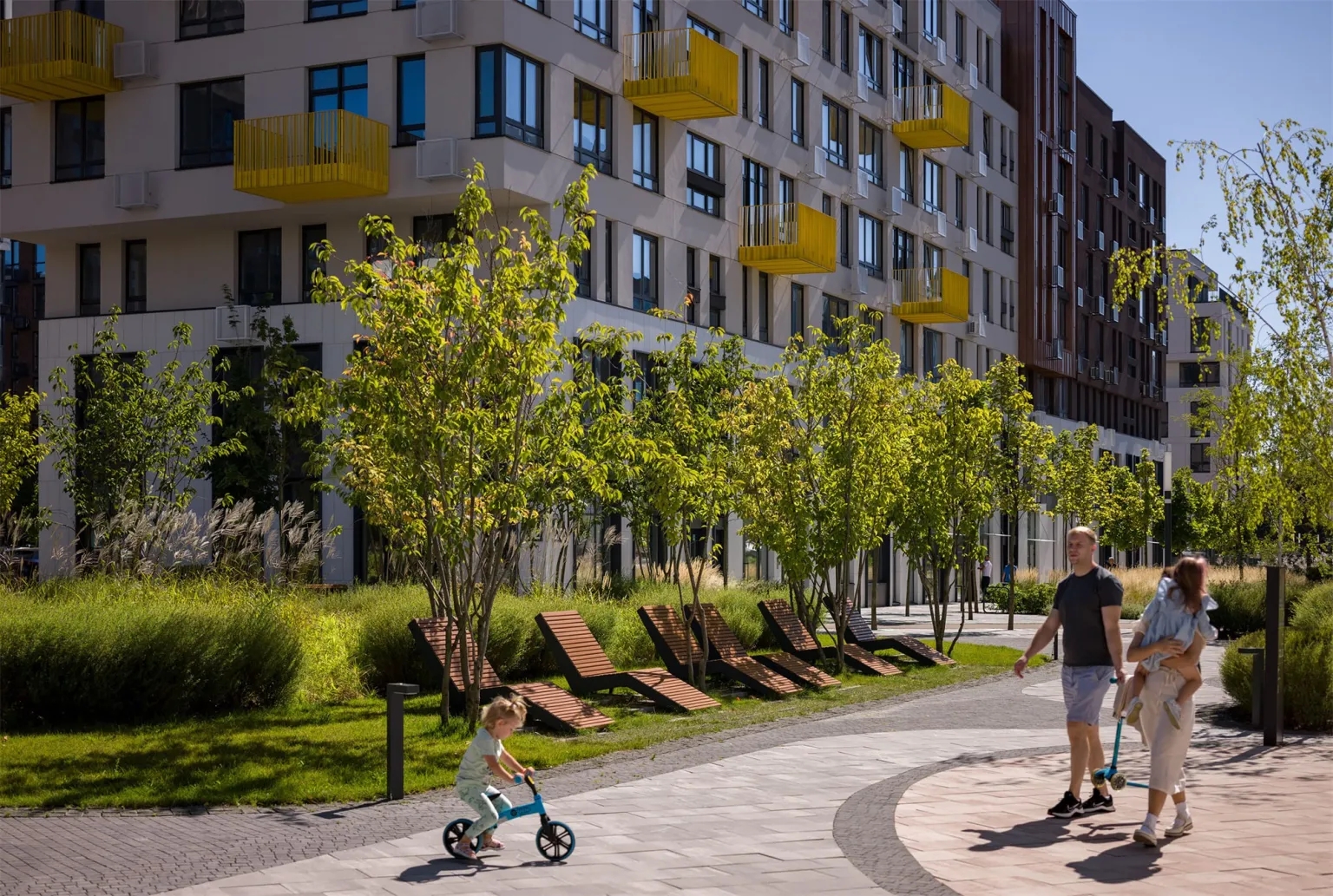 基辅 Fayna Town 住宅区景观丨乌克兰基辅-17