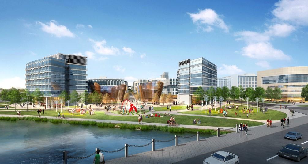 北京门头沟区石龙高新技术产业园丨中国北京丨Heller Manus Architects-9