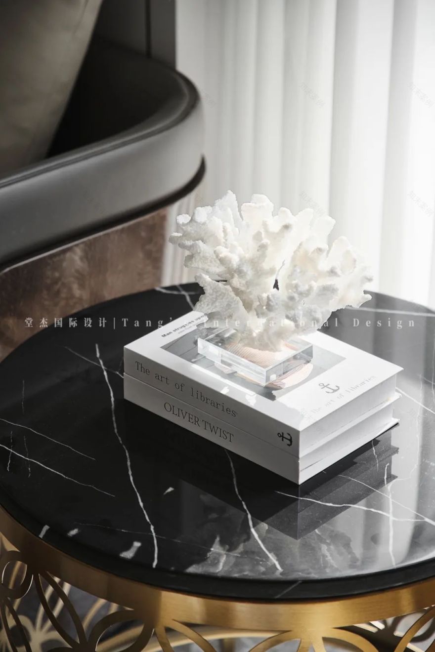 南京复地朗香 600㎡现代轻奢住宅设计丨中国南京丨堂杰国际设计-28