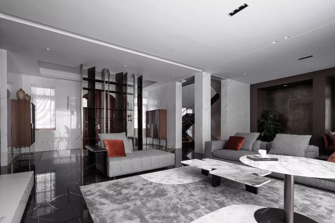 归真生活 | 温州 770㎡现代简约雅墅,沐光海棠-39