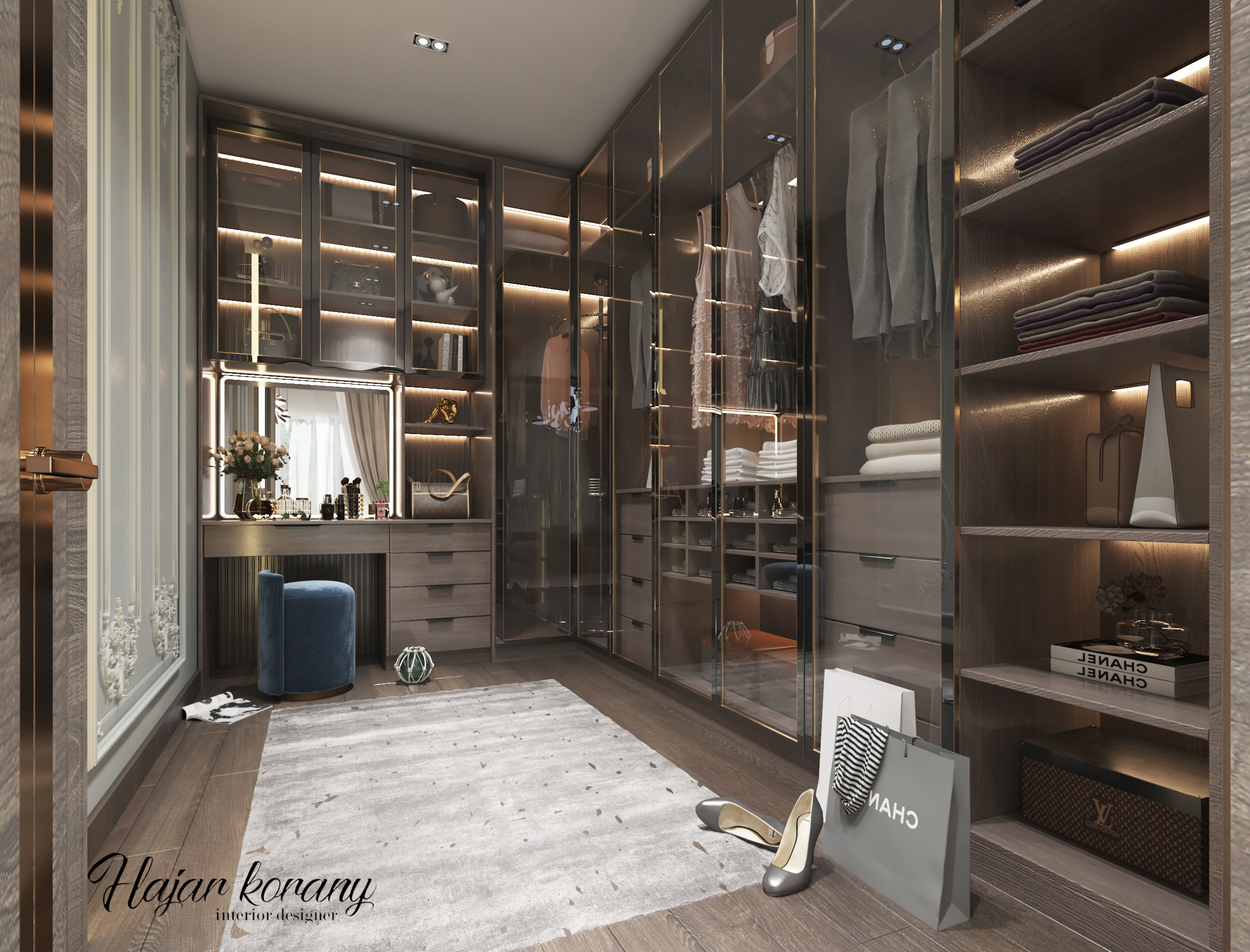 suite " bedroom, livingroom , dressing and bathroom "-7