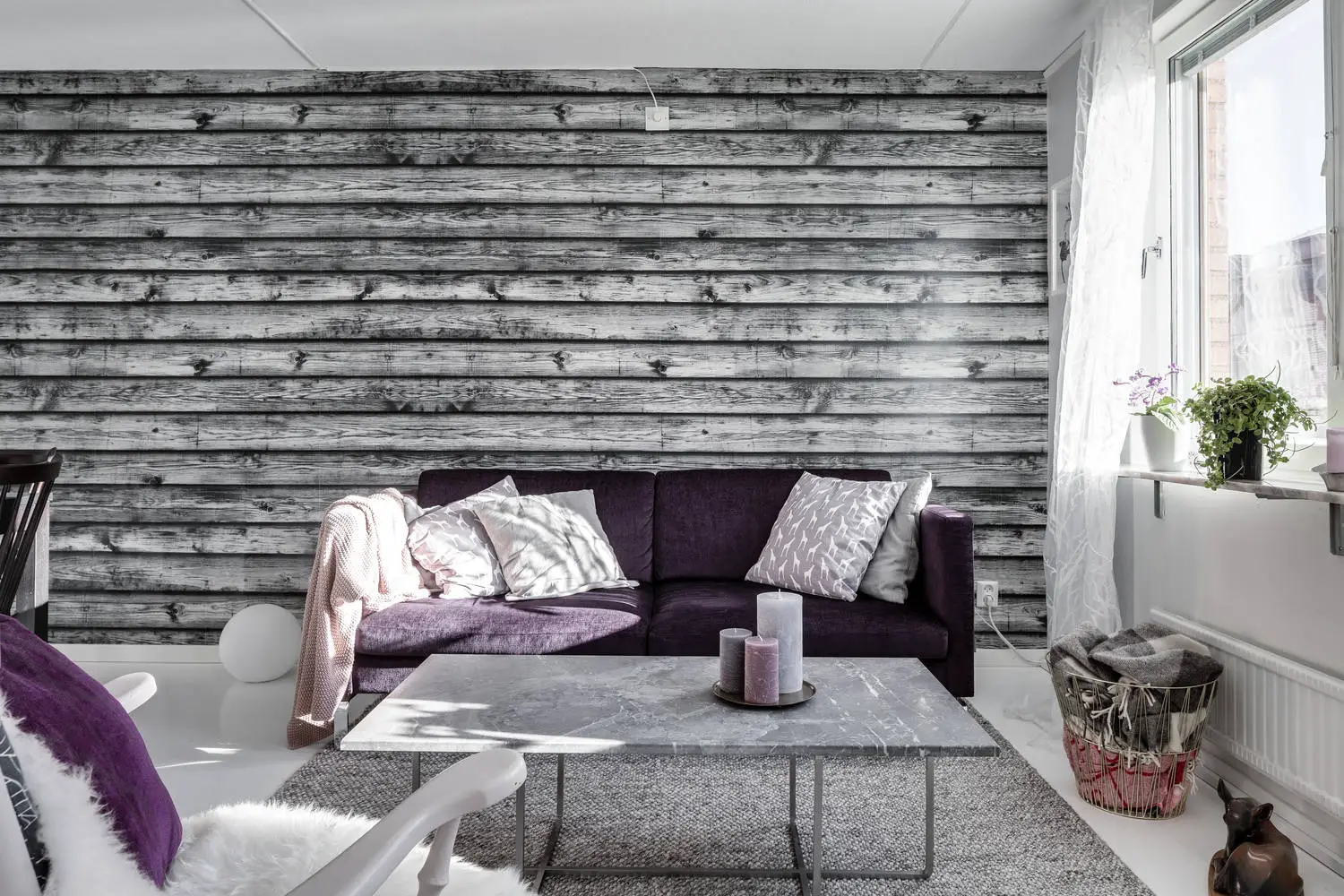 瑞典 76m²公寓，对比鲜明的设计魅力-1