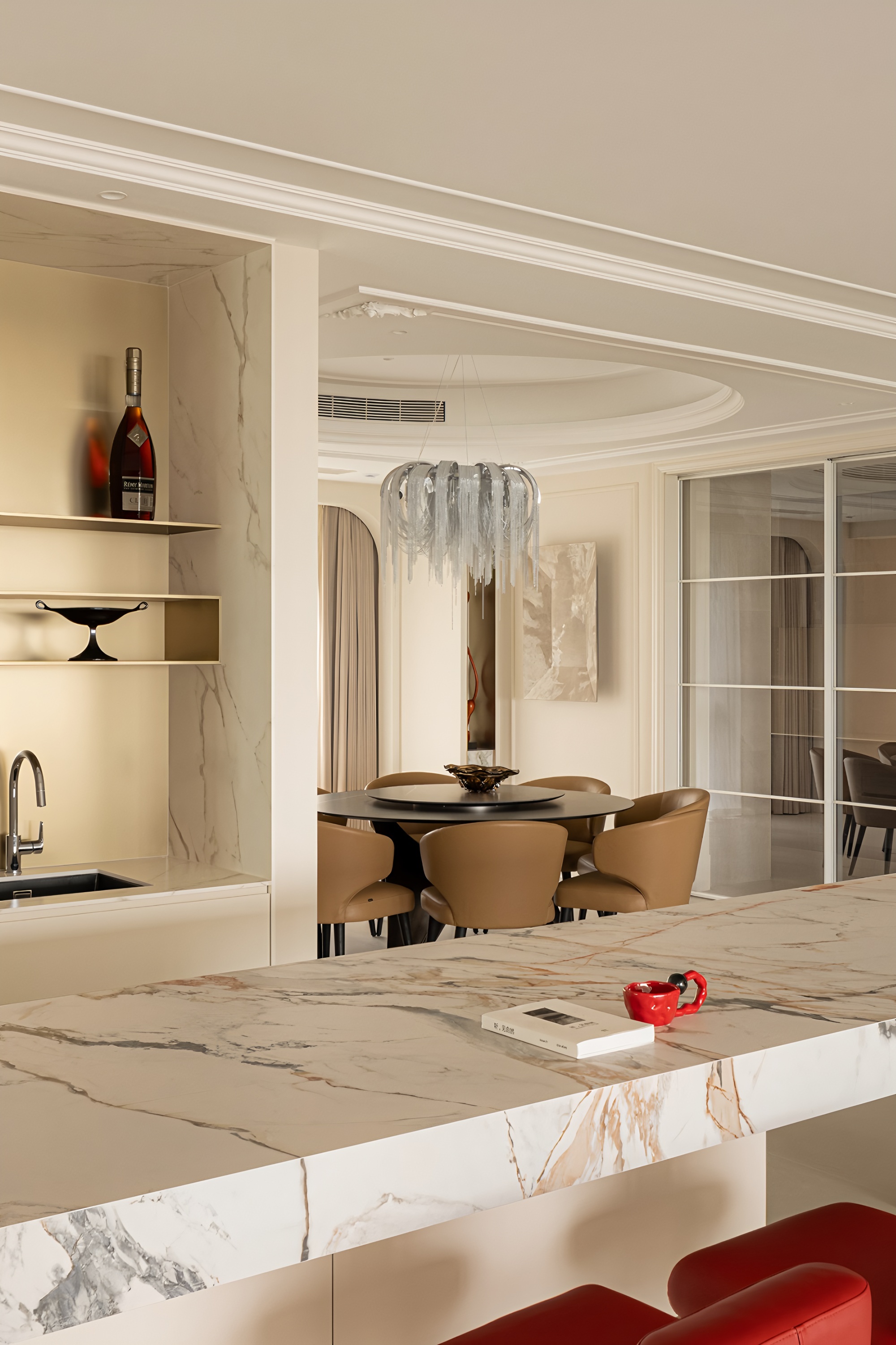 浪漫鎏金,方寸间纳四时湖景丨原想设计-27