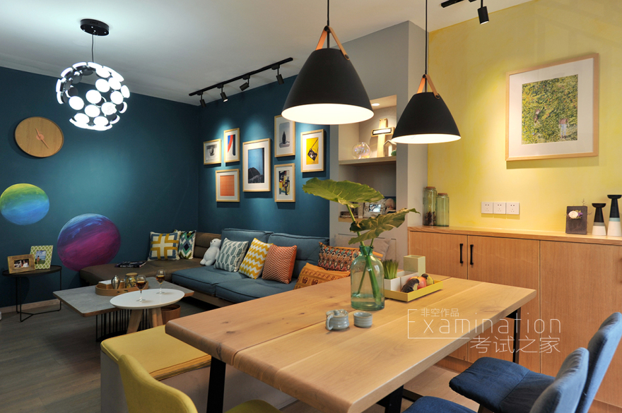 深圳学位房逆袭,100 平米三房两厅的极致改造-18