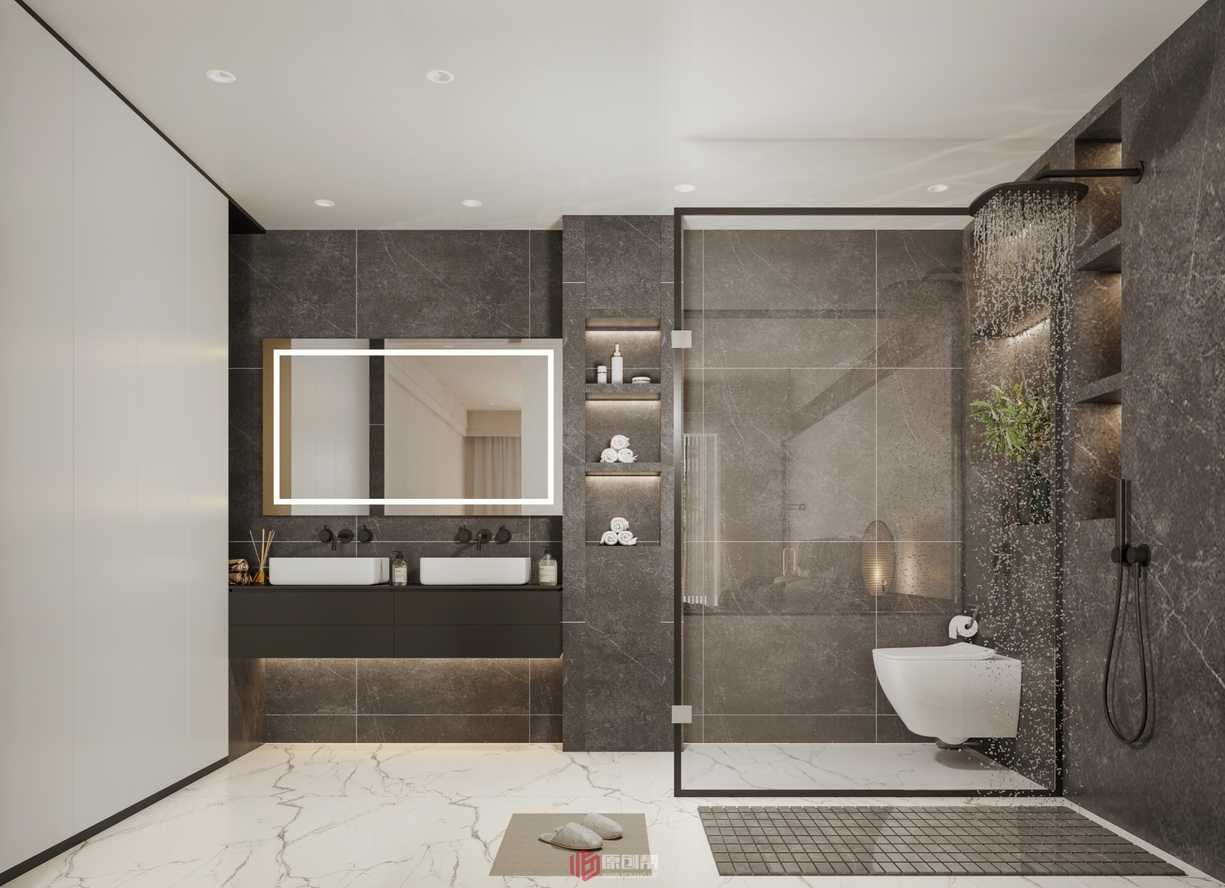 现代客餐厅设计典范 | 简约大气、舒适时尚-6