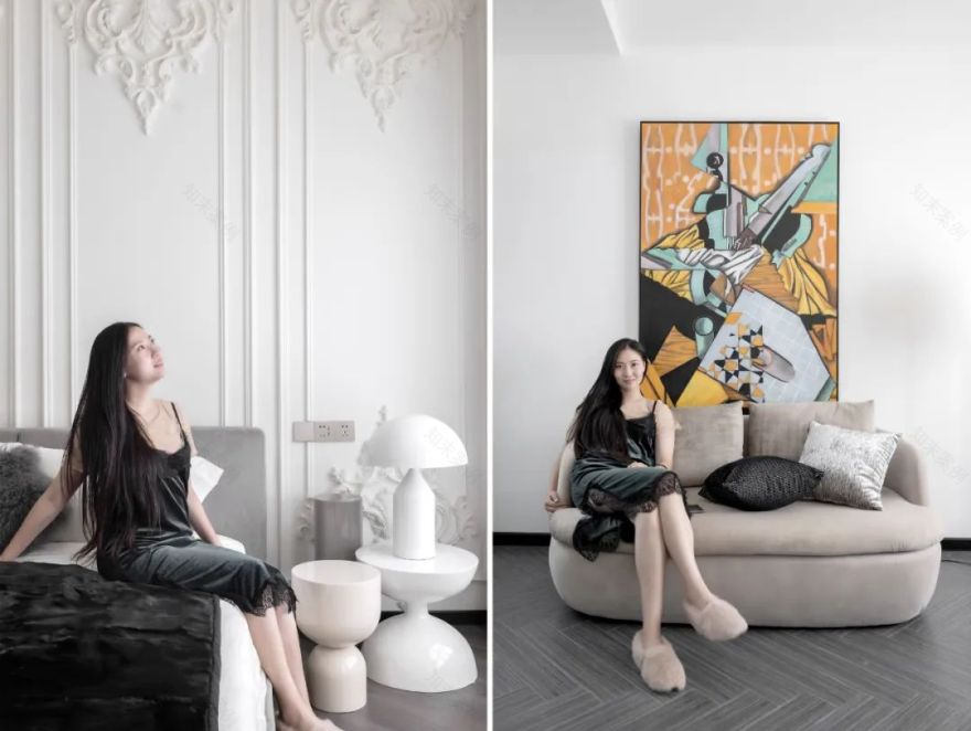 黑白艺术空间,自然与音乐的和谐奏鸣-0