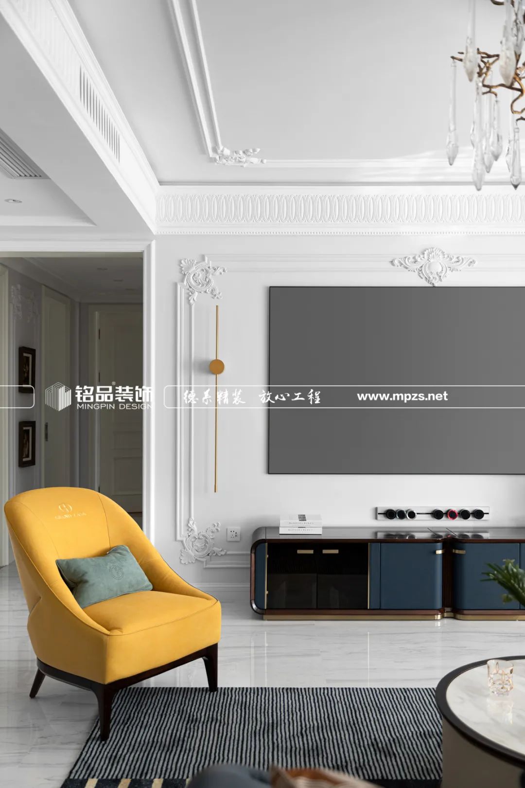 梦中的法式浪漫 | 234 平米湖滨小区装修记-33