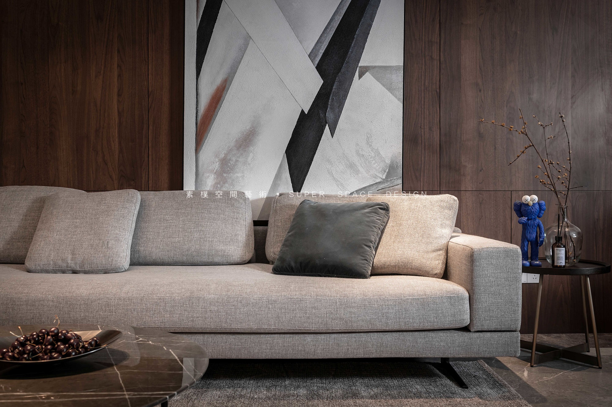 现代风格 120 平舒适三居丨中国重庆丨素朴设计-34