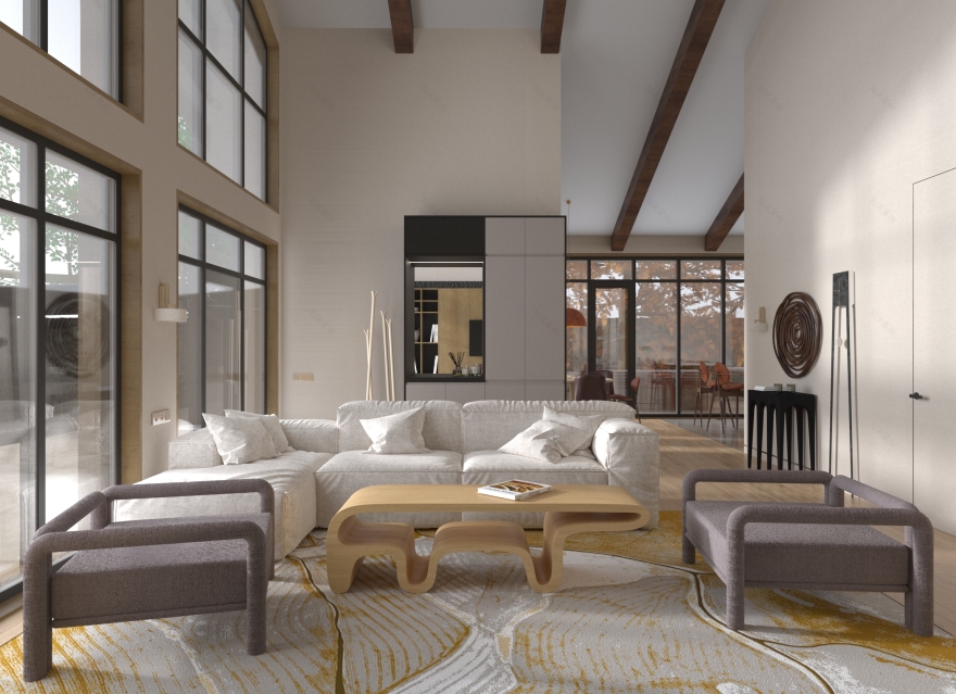 当代乡村住宅室内设计-4